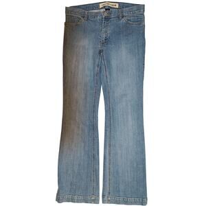 GAP Long and Lean Bootcut Jeans Womens 6R Stretch Medium Wash Denim